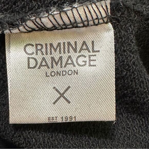 CRIMINAL DAMAGE Men’s Hoodie Snake size M - Picture 5 of 10